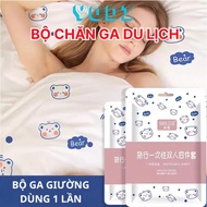 Disposable Bedding Set for Travel, Business, Disposable Bed Sheet Set