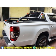 Mitsubishi Triton 2015-2020 (Force F5) Roll Bar Sport Bar With Brake Light [READY STOCK]