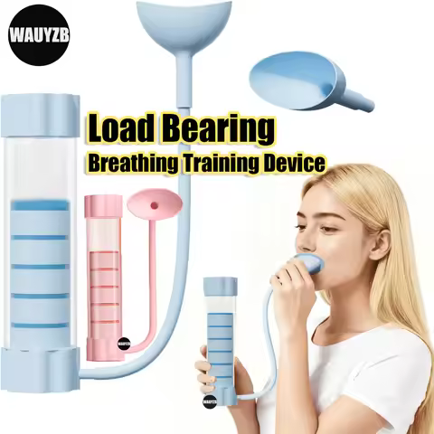 4pcs/8pcs Adjustable Breathing Trainer, Portable Lung Capacity Exerciser for Adults, Improves Endura