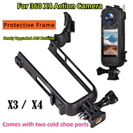 Suitable for ins360 X4  X3 Protective Frame Case For I360 X4 Action Camera Frame Camera Mount Access