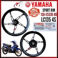 [ORIGINAL YAMAHA] LC135 4S V1-V7 LC 135 4SPEED SPORTRIM CAST WHEEL SPORT RIM RODA TAYAR TYRE F