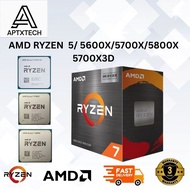APTTECH BRAND NEW AMD RYZEN 7 5700X/5600X/5800X/5700X3D AM4 PROCESSOR (3 YEARS WARRANTY) COMBO DEAL