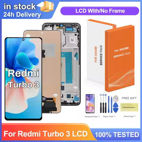 6.67"LCD Screen For Xiaomi Redmi Turbo 3 LCD Display Touch Screen For Xiaomi Redmi Turbo 3 LCD 24069