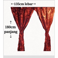 Langsir Siap Jahit 70inch