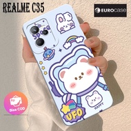 Realme C35 Soft Case - Realme C35 HP Casing - Aero Case - Fashion Cartoon Case - Cellphone Back Prot