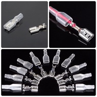 10 6.3mm Wire Connectors with Handy Insulated Cover Wire Crimp Connector