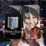 Z-43 Attack on Titan Case Casing for VIVO Y21s V30 Y33s Y21t Y21 Y73 Y33t Pro Lite 5G HD Glass