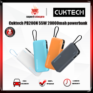 ZMI CUKTECH PB200N capacity 20000mAh 55W Max small size Own link supports power supply PD3.0,QC,PPS,