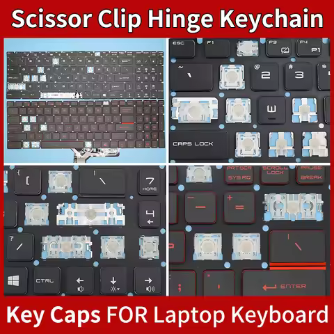Replacement Keycap Clip&Hinge For MSI GE63 GE73 GP73 GE73VR GS73 MS-17C1 17C5 17B7 GE62VR GP62 GT72 