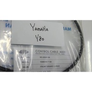 YAMAHA Yamaha Y80 Choke Cable/Front Brake Cable/Speedometer Cable/Throttle Cable/Y80ET Throttle/Upper Throttle