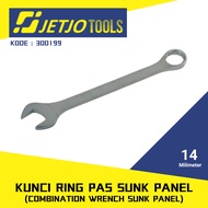 JETJO TOOLS LAKONI PRO Wrench 14mm Sunk PanelRing 14mm Combination Wrench Sunk Panel 14 mm 300199