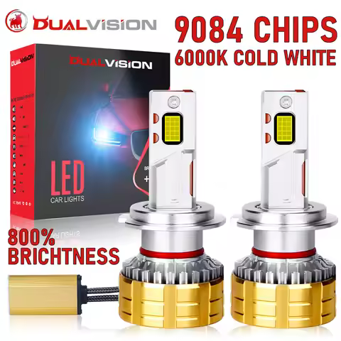 H4 LED Headlights H7 H1 K5C Canbus No Error H11 H8 H1 HB3 9005 HB4 9006 9012 HIR2 H9 30PCS 9084 CSP 