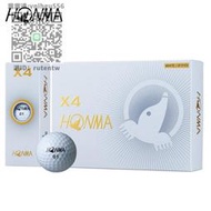 高爾夫球Honma高爾夫球D1達摩兩層球白色X4四層球XX六層球三層3S團隊印刷