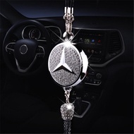 1pc Car Logo Perfume Pendant Auto Air Fresheners Car fragrance pendants Scent Diffuser Ornament Accessories for Mercedes Benz All Models A45 CLA45 C63 GLA45 A C E