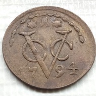 Koin VOC Zeeland th 1794