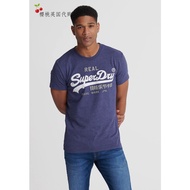 Superdry's  men's retro short-sleeved T-shirts in autumn and winte