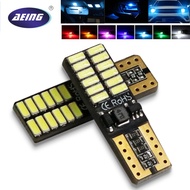 Led Bulb T10 W5W 194 Car Marker Light Canbus Free 4014 24SMD No Polar Decoding LED Bulb License Plat
