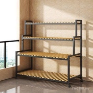 Living Room Floor-standing Succulent Flowerpot Rack Bracket Balcony Iron Ladder Multi-Layer Flower R