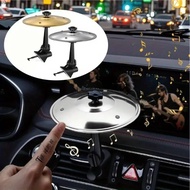 LK8M-1PC Car Cymbal, Car Cymbal Air Vent, Cars Symbol Drum, Easy Clip-On Mini Cymbals For Music Love