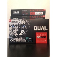 Brand  New ASUS DUAL(Radeon RX 580)8GB-OC Condition-Graphics Card