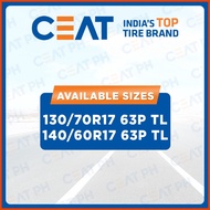 ◶ ✔ ◸ 140/60 R17 TL CEAT ZOOM RAD Motorcycle Tires (140/60 R17)