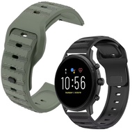 Fossil Gen 6 Gen 5 44MM Smart Watch Silicone Band For Fossil Gen 5E Llie SmartWatch Strap Soft Wristband Sport Bracelet Accessories