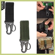[lzdxwcke1] Duty Belt Keepers with Key Holder Adjustment Strap Loop Keychain Belt Clip