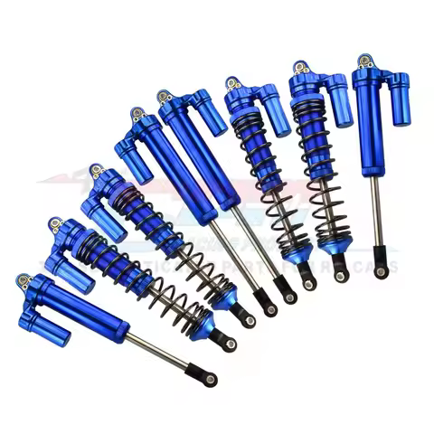 GPM Aluminum L-Shaped Front / Rear Shock Absorbers With Negative Pressure Cylinder UDR Shock For TRA