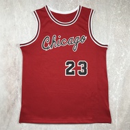 Men's Heat Pressed Basketball Jersey Bulls23Jordan Red One-Piece chicago bulls jersey