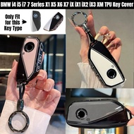 BMW i4 i5 i7 7 Series X1 X5 X6 X7 iX iX1 iX2 iX3 XM Premium TPU Key Cover