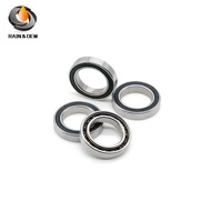 1Pcs S6803 2RS CB Stainless Steel Hybrid Ceramic Bearing 17x26x5 mm ABEC-9 S6803RS Si3N4 Ball Bearin