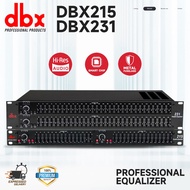 DBX EQ215/215SUB/EQ231/231SUB 2-3channel,equalizer meets the most important needs of audio equipment