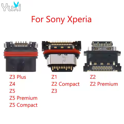 YuXi 1pc USB Jack Connector Charging Dock Plug Socket For Sony Xperia XZ1 XZ2 XZ3 Plus XZ4 XZ5 Premi