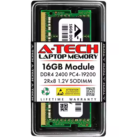 16GB Replacement or HP 865396-850 | DDR4 2400MHz PC4-19200 2Rx8 1.2V SODIMM 260-Pin Memory ule