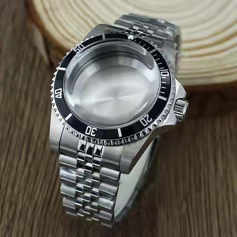 38mm SUB Classic Dive Watch Case NH35 accessories Sapphire For Retro Submariner NH35 NH36 4R36 120Cl