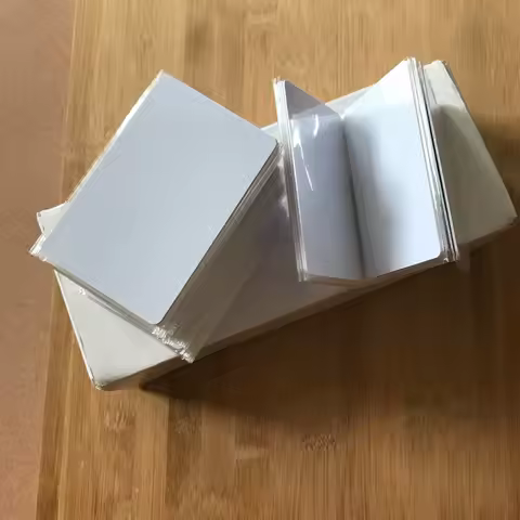 S70 chip white cards 50pcs RFID 4k S70 Blank NFC card thin pvc card 13.56MHz ISO14443A smart IC card