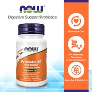 NOW Supplements, Probiotic-10™, 100 Billion, with 10 Probiotic Strains,Dairy, Soy and Gluten Free, S