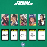NJ Combination New Denim Merchandise Photocard HOW SWEET Random Photocard Whale Girl