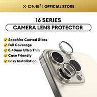 X.One Camera Armor for i Phone 16 Pro Max, 16 Pro, 16 Plus, 16 Sapphire Coated Lens Protector