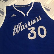 [SW] NBA Golden State Warriors MVP Stephen Curry #30 2015 XMas Christmas Nike adidas sw Swingman aut