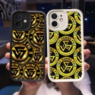 Q-17 Triskelion TAU Black white Case for iPhone 13 11 12 Pro Max