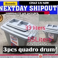 3pcs quadro slim drum nationwide delivery