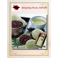【From JAPAN】Kiyoi Izumi Handmade Monaka – Uji Matcha Shell & Tamba Dainagon Bean Paste | Premium Kyo