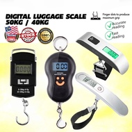 50kg/40kg Electronic Digital Luggage Scale LCD Scale Portable Handheld Pocket Weighing Scales Suitca