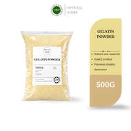 Gelatin / Halal 500g / 1kg / Repack / Gelatin Powder / Serbuk Gelatin