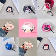 For Havit TW967 Earphone Case New silicone cartoon music KY cat