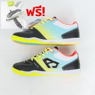 รองเท้าฟุตซอล Breaker BK213 Real เบา สบาย สีรองเท้าสุดจี๊ด! ระบายอากาศได้ดี [ฟรีถุงเท้ากันลื่น]