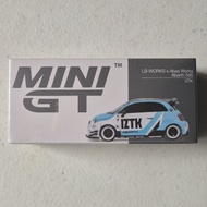 Mini GT LB-Works x Abas Works Abarth 595 IZTK