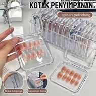Acrylic False Nail Storage Box Fake Nail Box/ Display Holder Nail Art Packaging Acrylic Box Nail Sto