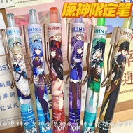 ☆Ready Stock+Free Shipping☆Genshin Gel Pen Ballpoint Pen Juice Pen Ballpoint Pen Strange Pen Signatu